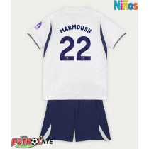 Camiseta Tottenham Hotspur Omar Marmoush #22 Primera Equipación para niños 2026-27 manga corta (+ pantalones cortos)